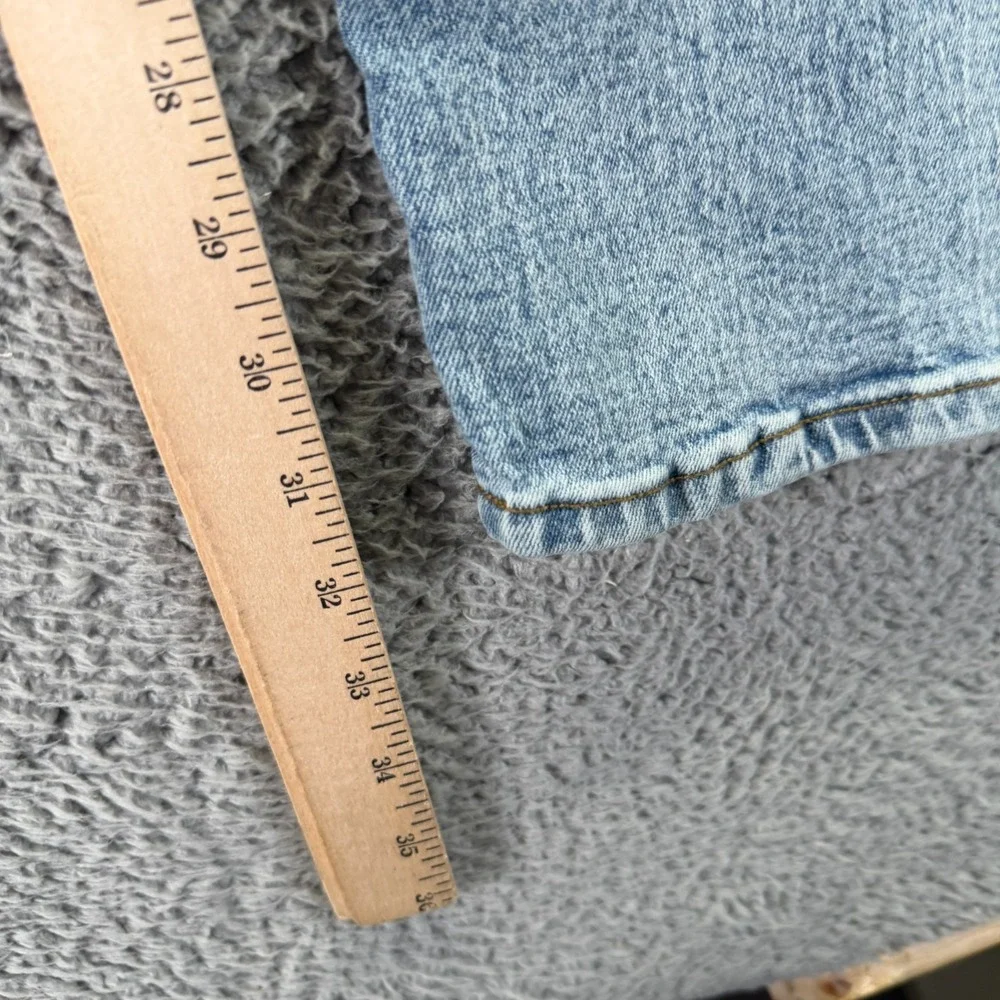 Buffalo David Bitton Evan-X Jeans Mens 32x32 Blue Cotton Denim Straight Stretch